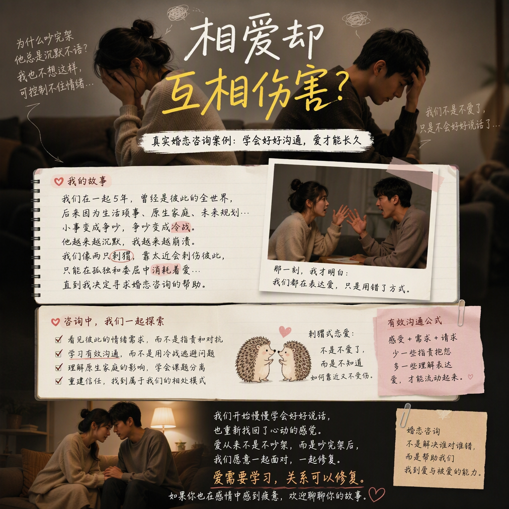 相爱却互相伤害？沟通让爱长久