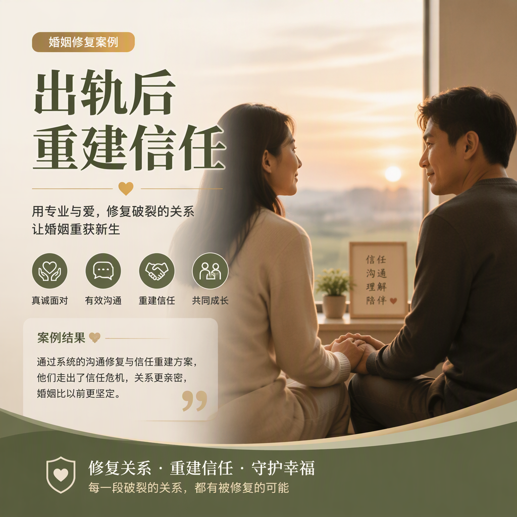 婚姻修复案例：出轨后重建信任