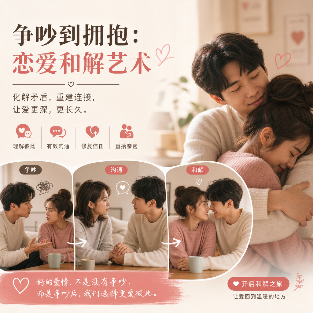 争吵到拥抱：恋爱和解艺术