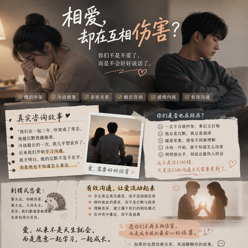 相爱却互相伤害？学会沟通让爱长久