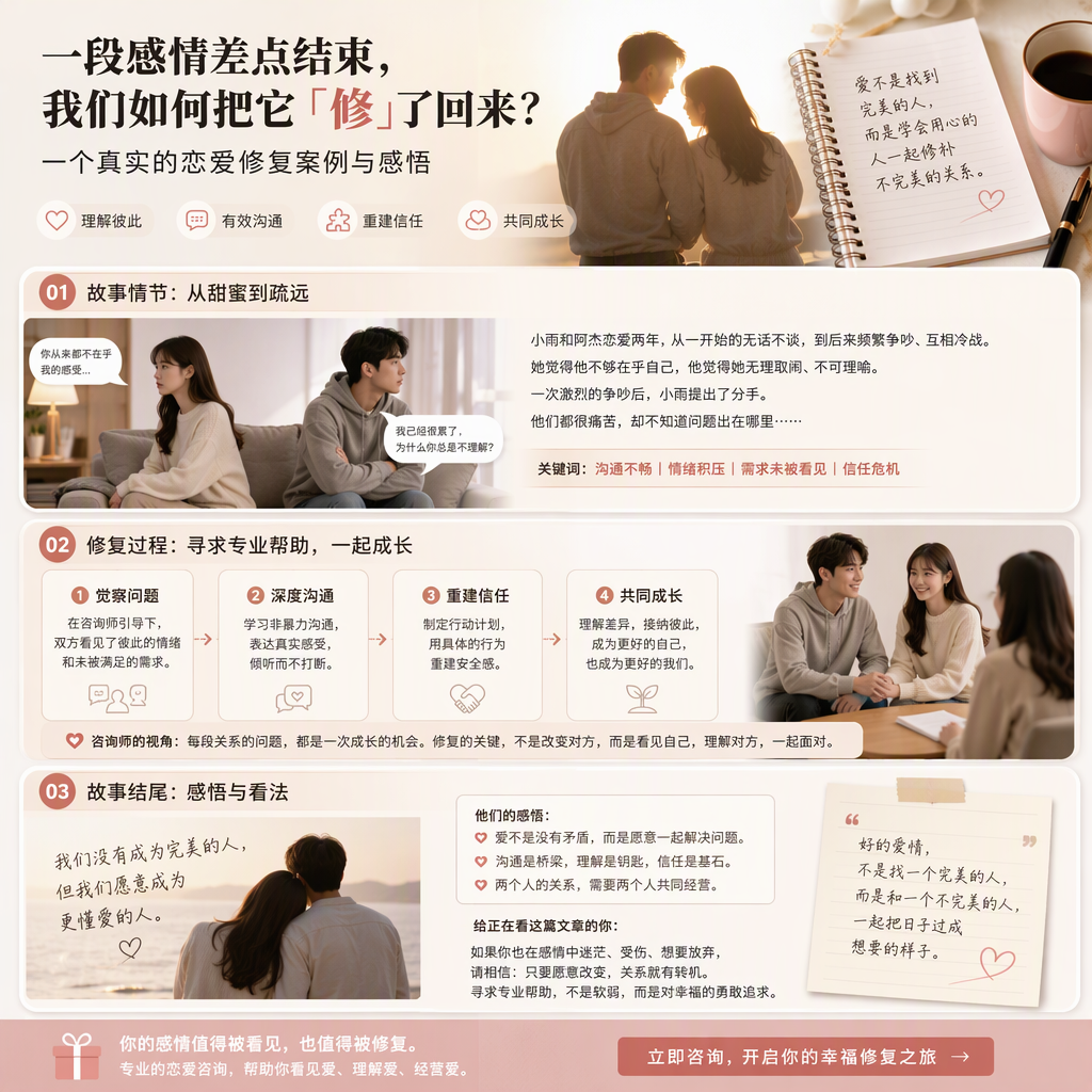爱在修复后：一对情侣的成长之旅